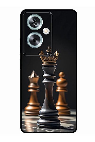 Theodor جراب واقٍ مضاد للخدش والصدمات لهاتف Oppo A79 5G Chess KING