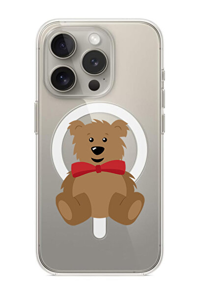 Theodor غلاف لهاتف iPhone 15 Pro مقاس 6.1 بوصة متوافق مع MagSafe، جراب ممتص ل...