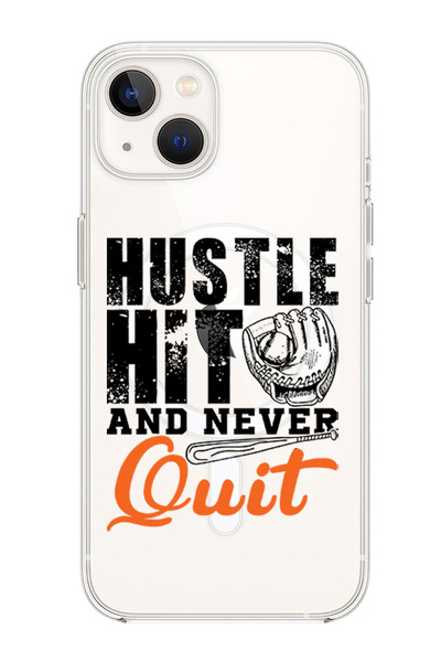 Theodor غلاف لهاتف iPhone 14 مقاس 6.1 بوصة متوافق مع MagSafe، جراب مقاوم للصدمات، ضرب بقوة ولا يستسلم أبدًا