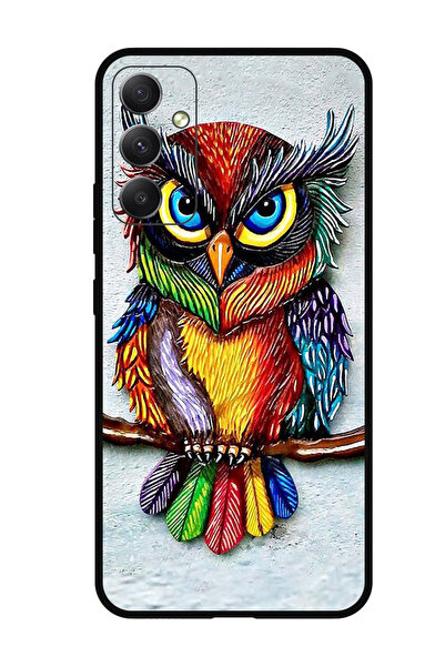 Theodor جراب واقٍ مضاد للخدش والصدمات لهاتف Samsung Galaxy A05s بتصميم بومة م...