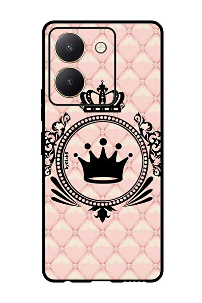 Theodor جراب واقٍ مضاد للخدش والصدمات لهاتف Vivo Y77t بتصميم تاج الأميرة