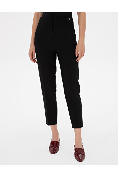 Pierre Cardin Siyah Carrot Fit Kumaş Pantolon 50310123-VR046
