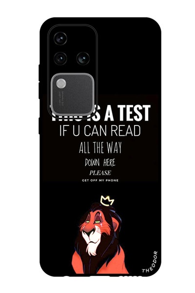 Theodor جراب واقٍ مضاد للخدش ومقاوم للصدمات لهاتف Vivo S18 Pro هذا اختبار