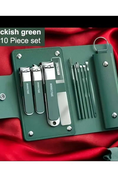 ÇEÇEN HOME (10 Pieces) Luxury Manicure and Pedicure Set Offers Perfect Nails with Professional Quality Tools