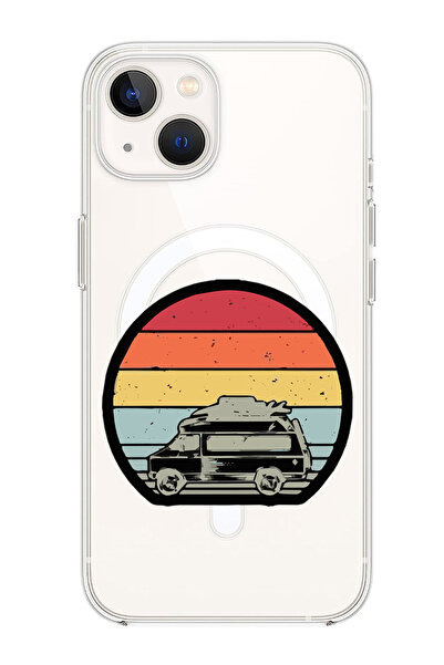 Theodor غلاف لهاتف iPhone 14 مقاس 6.1 بوصة متوافق مع MagSafe، غطاء مصد للهاتف...