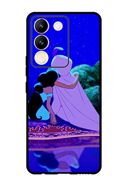 Theodor جراب واقٍ مضاد للخدش والصدمات لهاتف Vivo Y200 الرسوم المتحركة علاء ال...