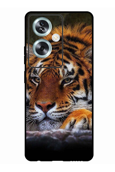 Theodor جراب واقٍ مضاد للخدش والصدمات لهاتف Oppo A79 5G Tiger