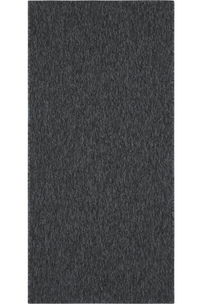 Cool Halı Milano Siyah Mutfak Halısı İnce Leke Tutmayan Hasır Doku Kolay Temi...