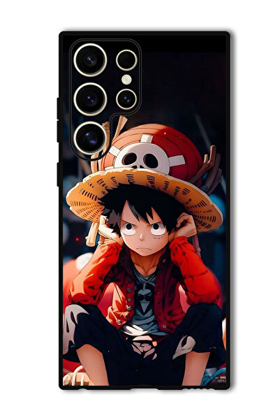 Theodor جراب واقٍ مضاد للخدش والصدمات لهاتف Samsung Galaxy S24 Ultra Anime Na...