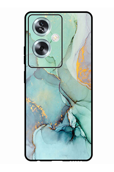 Theodor جراب واقٍ مضاد للخدش والصدمات لهاتف Oppo A79 5G مع خطوط الشقوق