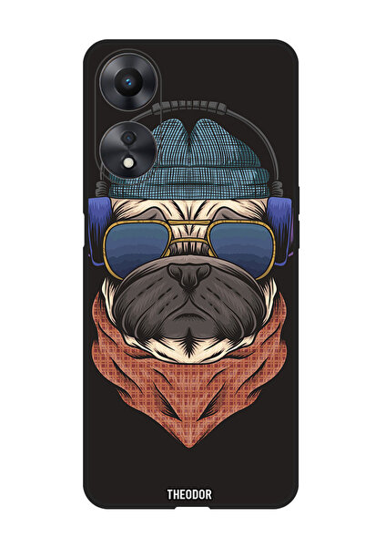 Theodor جراب واقٍ مضاد للخدش والصدمات لهاتف Oppo F23 5G Swag Bull Dog