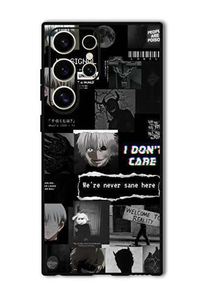 Theodor جراب حماية لهاتف Samsung Galaxy S24 Ultra نحن لسنا عاقلين هنا أبدًا