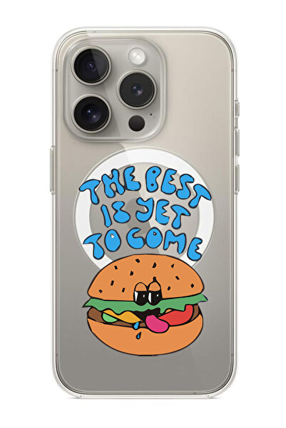 Theodor Case for iPhone 15 Pro Max Compatible with MagSafe, Shockproof Bumper Case Best is yet to come