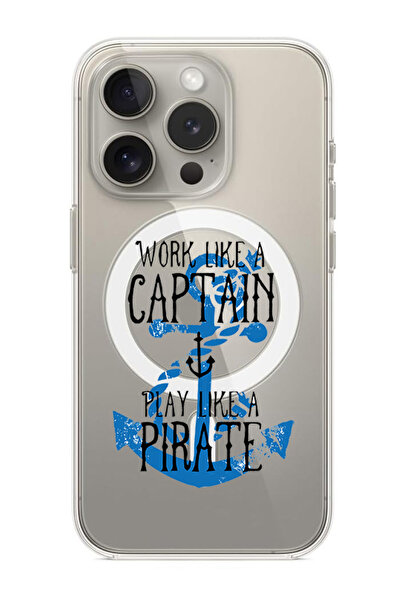 Theodor غلاف لهاتف iPhone 15 Pro Max متوافق مع MagSafe، غطاء مقاوم للصدمات يع...