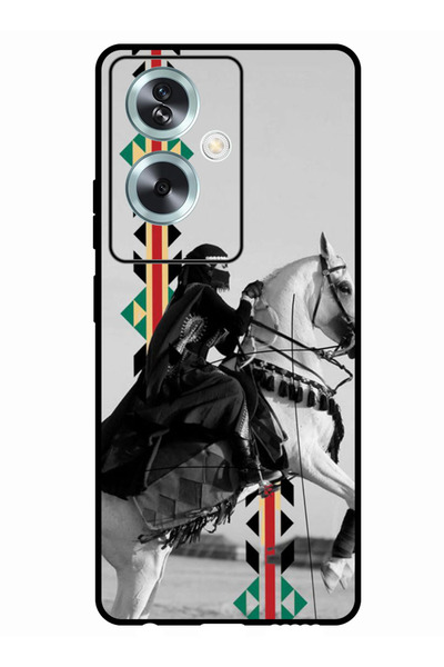 Theodor جراب واقٍ مضاد للخدش والصدمات لهاتف Oppo A79 5G ركوب الخيل