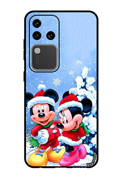 Theodor جراب واقٍ مضاد للخدش والصدمات لهاتف Vivo S18 Pro ميكي وميني ماوس