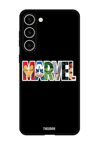 Theodor جراب واقٍ مضاد للخدش والصدمات لهاتف Samsung Galaxy S23 FE Marvel Char...
