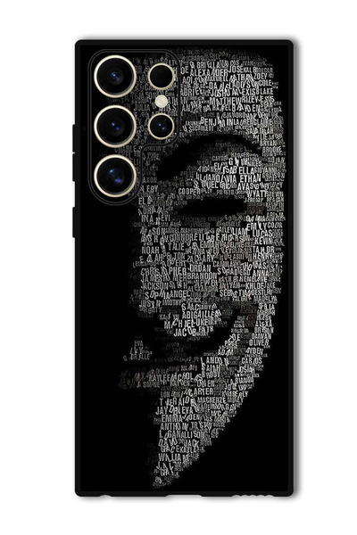 Theodor جراب واقٍ لهاتف Samsung Galaxy S24 Ultra قناع نصف وجه الجوكر