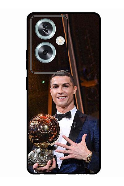 Theodor جراب واقٍ مضاد للخدش والصدمات لهاتف Oppo A2 رونالدو تروفي