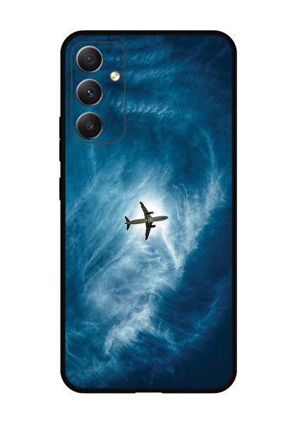 Theodor جراب واقٍ مضاد للخدش والصدمات لهاتف Samsung Galaxy A05s، طائرة في السماء