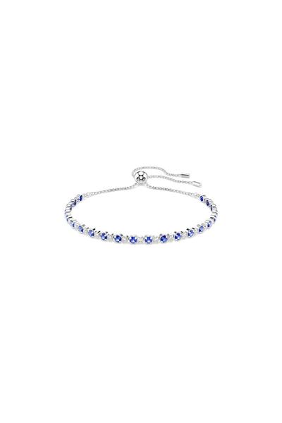 Swarovski 5725854 Bilezik Matrıx:Bracelet Blu/Rhs M