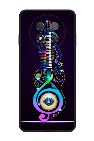 Theodor جراب واقٍ مضاد للخدش والصدمات لهاتف Huawei Enjoy 60X جيتار موسيقى