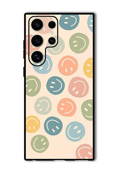 Theodor جراب واقٍ مضاد للخدش والصدمات لهاتف Samsung Galaxy S24 Ultra بابتساما...