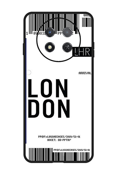 Theodor جراب واقٍ مضاد للخدش والصدمات لهاتف Huawei Enjoy 60X بطاقة صعود لندن