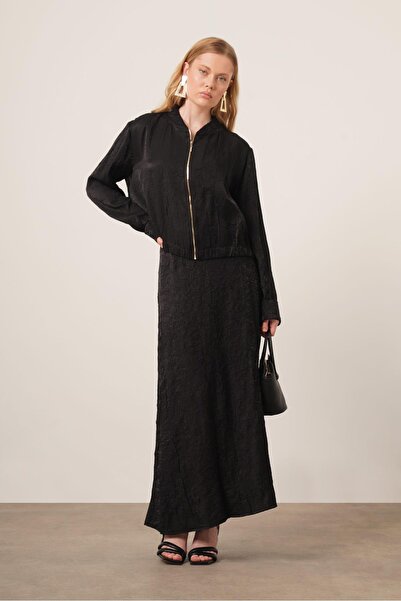 FTZ WOMEN Costum cu fustă Kraş pentru femei, negru 31171