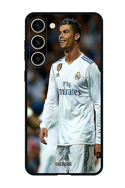 Theodor جراب واقٍ مضاد للخدش والصدمات لهاتف Samsung Galaxy S23 FE رونالدو مبت...