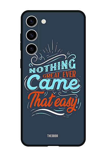 Theodor جراب واقٍ مضاد للخدش والصدمات لهاتف Samsung Galaxy S23 FE، لا شيء رائع