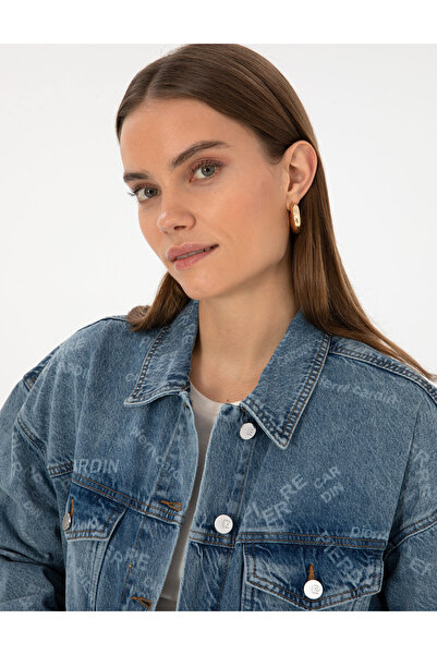 Pierre Cardin Light Blue Oversize Jean Jacket 50308527-Vr003