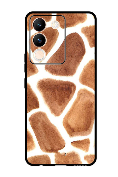 Theodor جراب واقٍ مضاد للخدش والصدمات لهاتف Vivo Y200 بنمط طين الختم