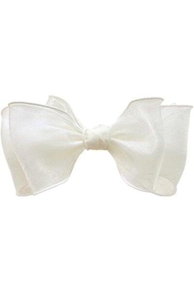 erorex Cute Lace Bow Baby Girls Headbands White Knot Headband Soft Chiffon Hair Band Newborn Infant