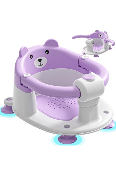 erorex Baby Bath Seat Toddler 6 Months&Up Non Slip Infant Bath Tub Chair 4 Suction Cups & Soft Cushion