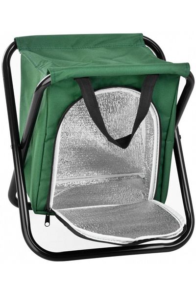 SGTT Folding chair with insulated bag for fishing or camping 32x27x34 cm, max 150kg