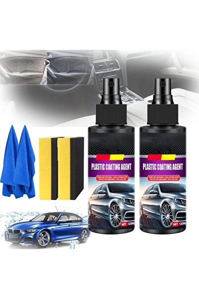 erorex Professional Car Interior Leather Plastic Coating Agent, Leather Cleaner Car Interior, Leather