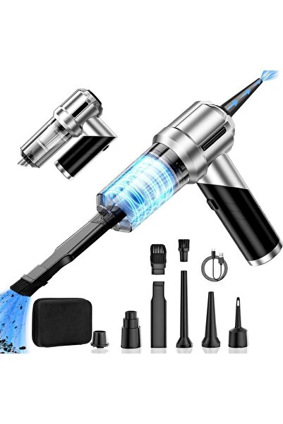 erorex مكنسة مارلامال المحمولة باليد، لاسلكية، مكنسة كهربائية للسيارة بقوة شفط قوية 15000 باسكال، صغيرة قابلة للطي