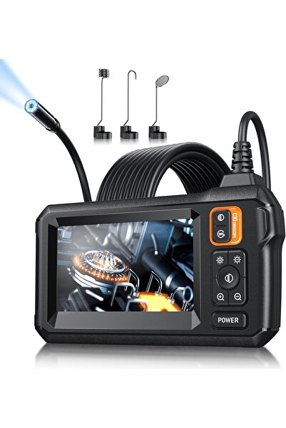 erorex منظار داخلي، منظار داخلي مضاء، منظار داخلي مقاوم للماء IP67، فحص عالي الدقة 1080 بكسل، منظار داخلي مضاء