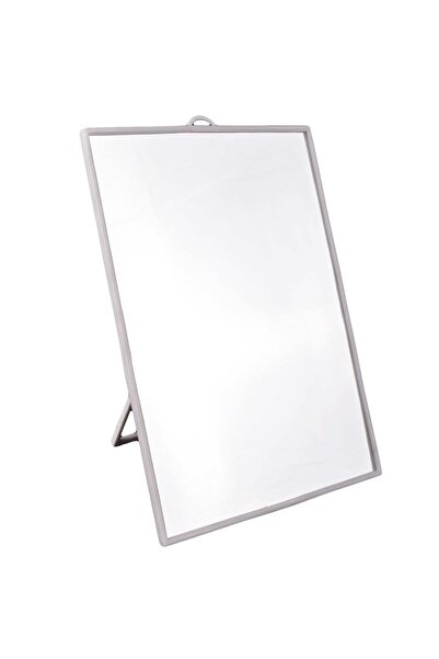 OEM Table Mirror, 24x18cm, Plastic Frame, White Color