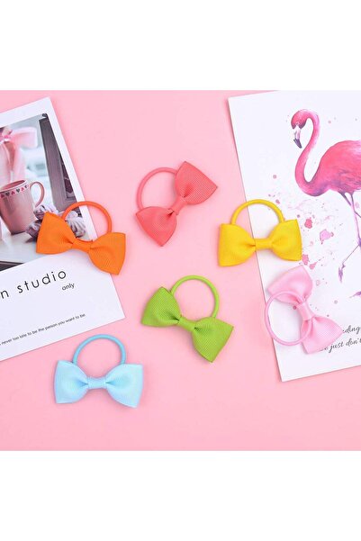 erorex Delfino Baby Girls Hair Bows Ties Mini Boutique Elastic Hair Rubber Ribbon Hair Band Accessories