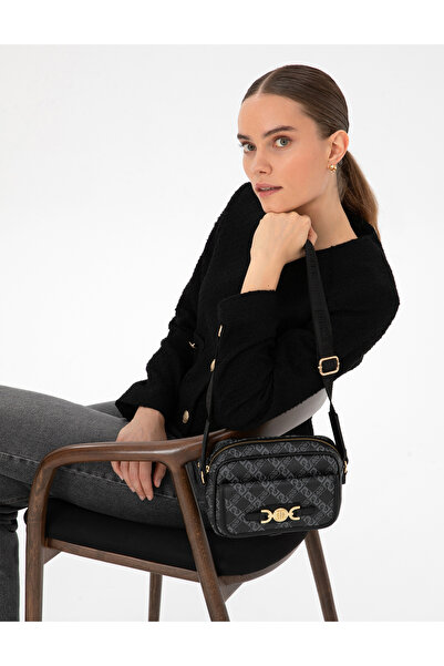 Pierre Cardin Siyah Çapraz Çanta 50315859-VR046