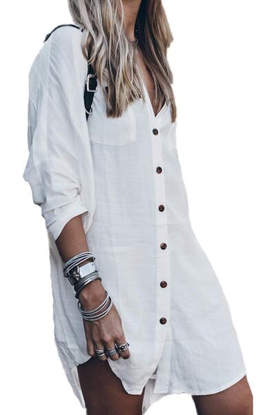 erorex Women'S Boho Tunic Tops Lace Floral Cardigan Swimwear Poncho Summer Beach Dress