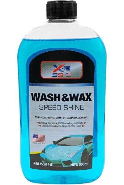 erorex غسول وشمع إكس برو سبيد شاين - ٥٠٠ مل | رغوة تنظيف كثيفة لتنظيف أعمق للسيارة | يحميها