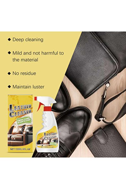 erorex Furniture Renovation Cleaning Care Agent Stain & Dirt Remover Leather Cleaner Spray - Sofas, Car