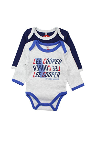 Lee Cooper Set of two children's bodysuits, gray/blue, East London, Lee Cooper
