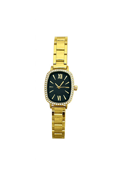 LOOQ Roman Numeral Women's Wristwatch with Zircon Stone Detail