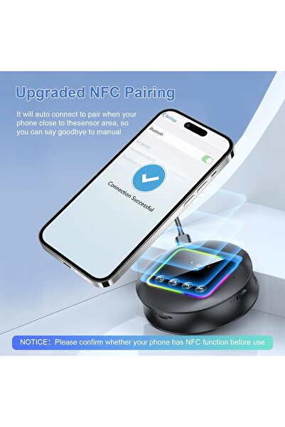 erorex Bluetooth 5.4 Transmitter Receiver Hifi Music Streaming Airplane, Wireless Audio Adapter Bluetooth