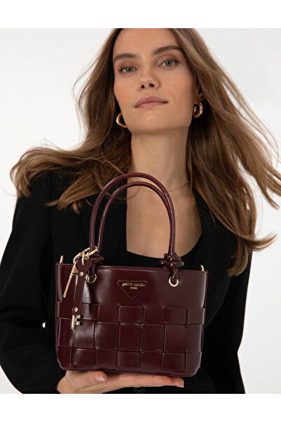 Pierre Cardin Bordo El Çantası 50321777-VR014