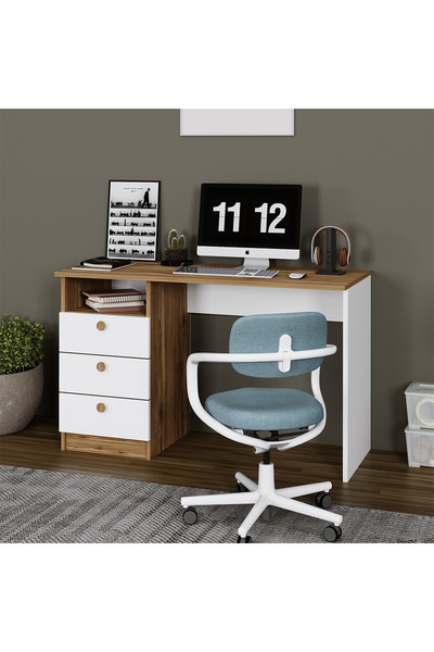 Kalender Dekor Hülya Çekmeceli Çalışma Masası Bilgisayar masası Ofis Masası